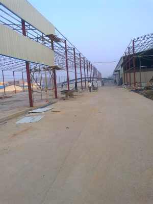 蘇州工作臺(tái)鋼結(jié)構(gòu)與亞克力大蓬建造工程